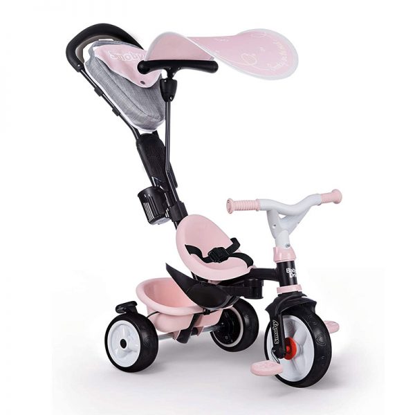 Triciclo Smoby Baby Driver Confort Plus Rosa Autobrinca Online