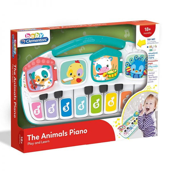 Baby Piano de Animais Autobrinca Online