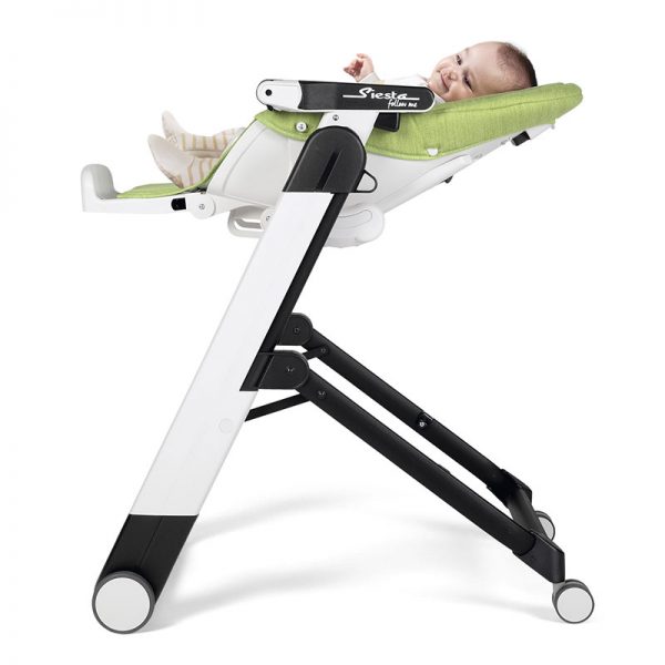 Cadeira de Papa Peg Perego Siesta Follow Me Wonder Green Autobrinca Online