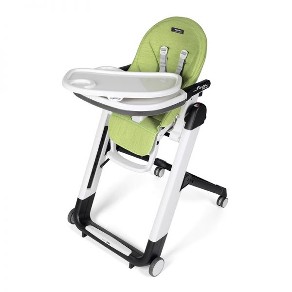 Cadeira de Papa Peg Perego Siesta Follow Me Wonder Green Autobrinca Online