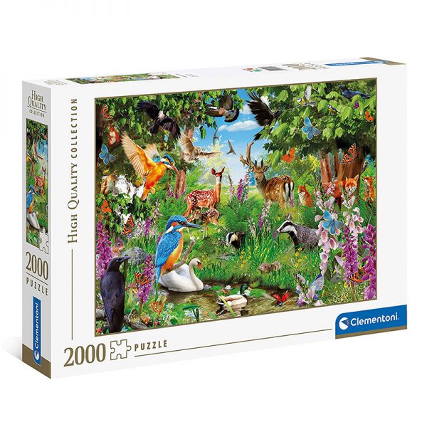 Puzzle Fantástica Floresta 2000 Peças Autobrinca Online