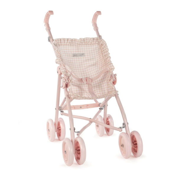 Carrinho de Bonecas La Nina Vichy Rosa Autobrinca Online