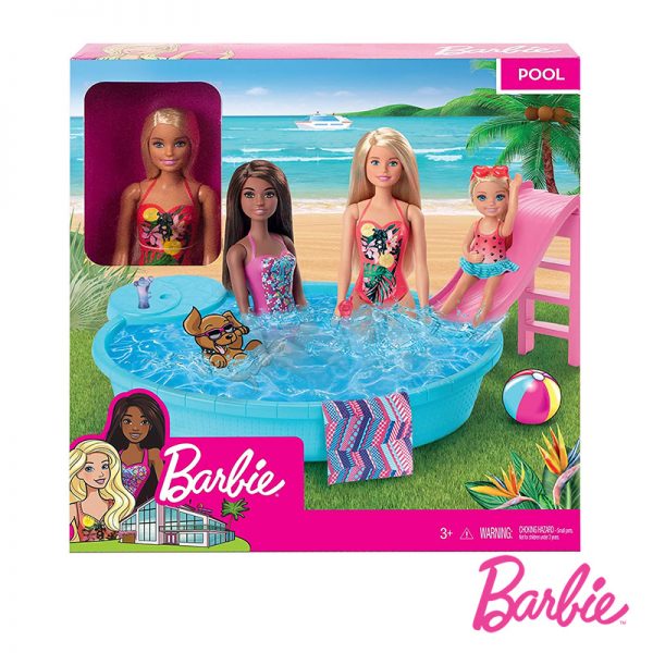 Barbie e a sua Piscina