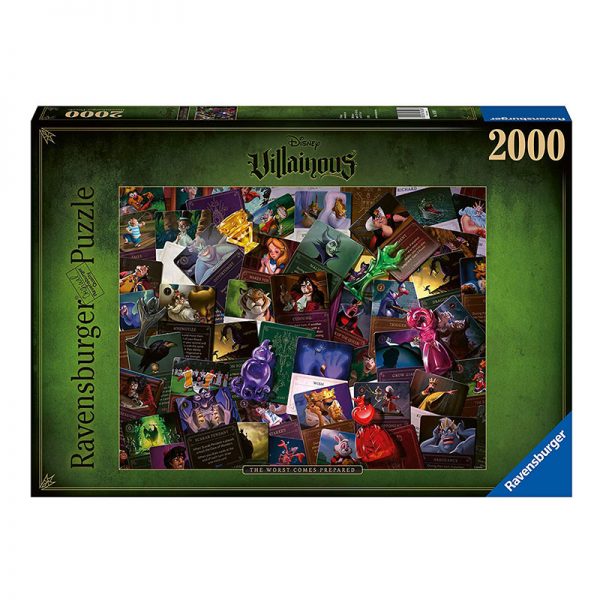 Puzzle Os Vilões da Disney – 2000 Peças Autobrinca Online www.autobrinca.com