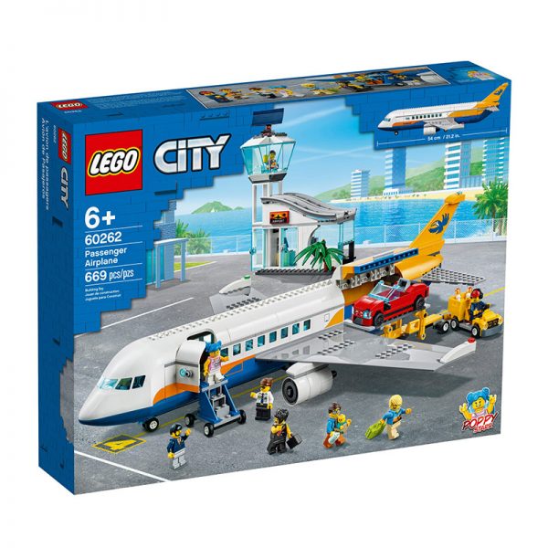 LEGO City – Avião de Passageiros 60262 Autobrinca Online