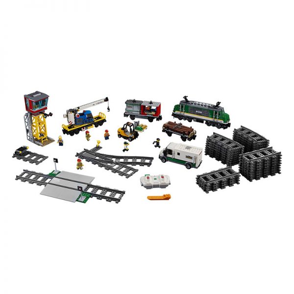 LEGO City – Comboio de Carga 60198 Autobrinca Online