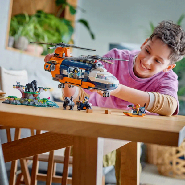 LEGO City Helicóptero Explorador da Selva 60437 Autobrinca Online
