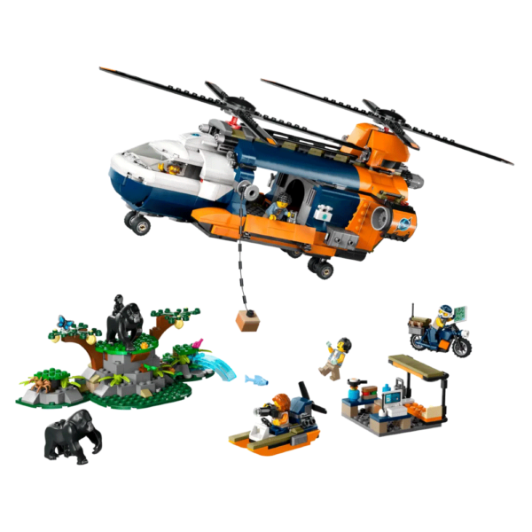 LEGO City Helicóptero Explorador da Selva 60437 Autobrinca Online