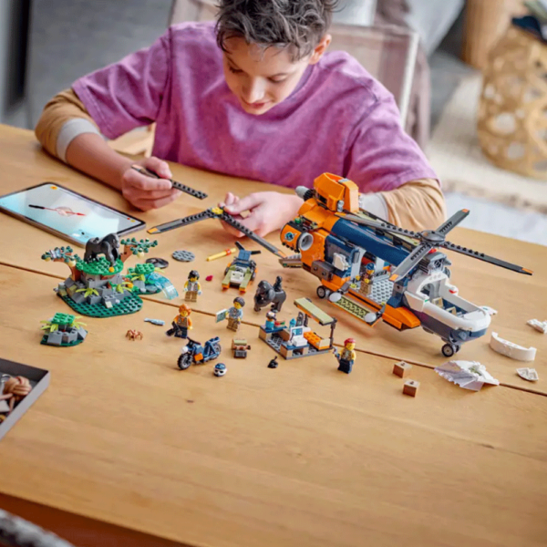 LEGO City Helicóptero Explorador da Selva 60437 Autobrinca Online