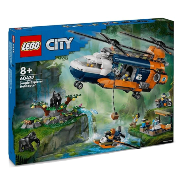 LEGO City Helicóptero Explorador da Selva 60437 Autobrinca Online