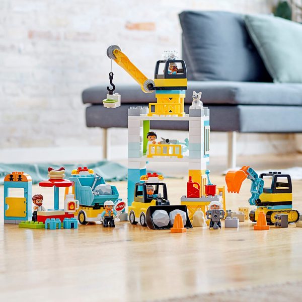 LEGO Duplo – Grua de Torre e Construção 10933