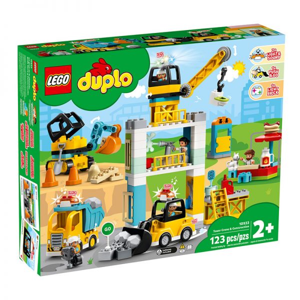 LEGO Duplo – Grua de Torre e Construção 10933 Autobrinca Online