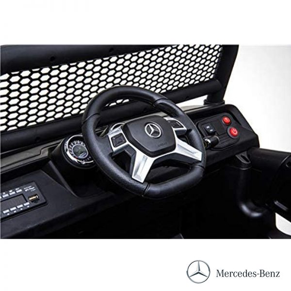 Mercedes Unimog Black 12V c/ Controlo Remoto Autobrinca Online