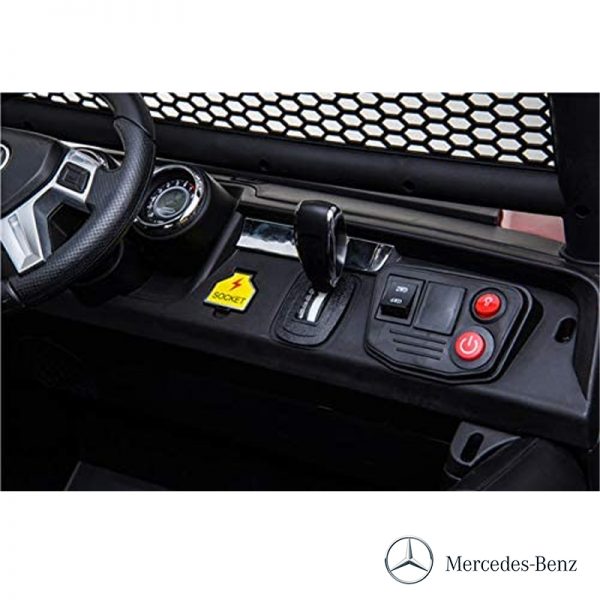 Mercedes Unimog Black 12V c/ Controlo Remoto Autobrinca Online