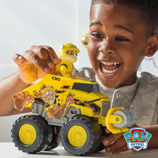 Patrulha Pata Rescue Wheels Rubble Bulldozer Autobrinca Online