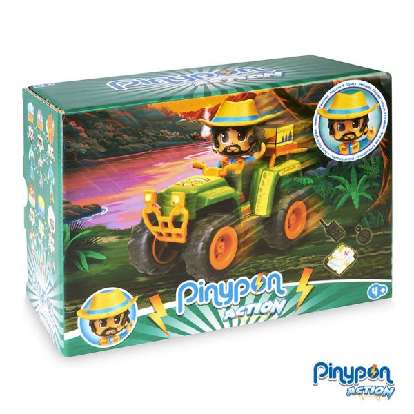 Pinypon Action Quad de Resgate da Selva Autobrinca Online