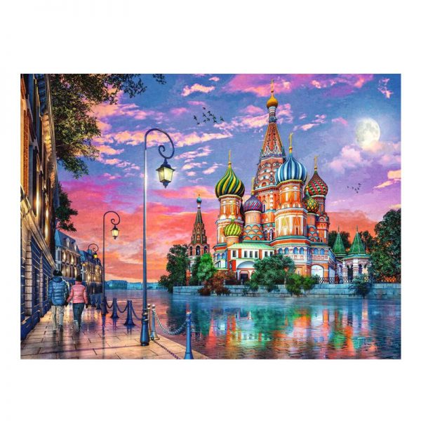 Puzzle A Cidade de Moscovo – 1500 Peças Autobrinca Online