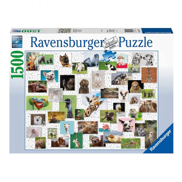 Puzzle Animais Divertidos – 1500 Peças Autobrinca Online