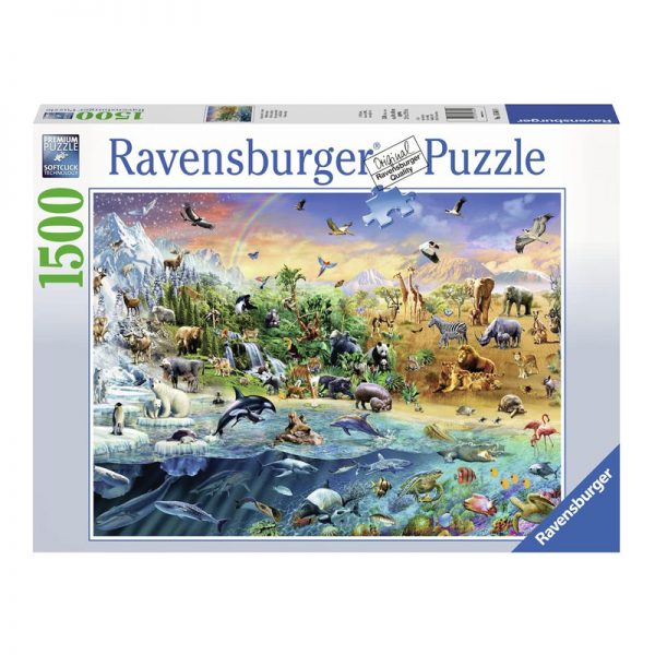 Puzzle O Mundo Selvagem – 1500 Peças Autobrinca Online