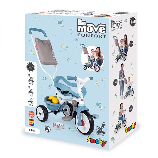 Triciclo Smoby Be Move Confort Azul Autobrinca Online