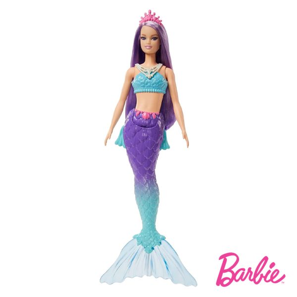 Barbie Dreamtopia Sereia Lilás Autobrinca Online