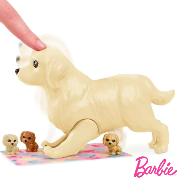 Barbie e Cachorrinhos Recém-Nascidos Autobrinca Online