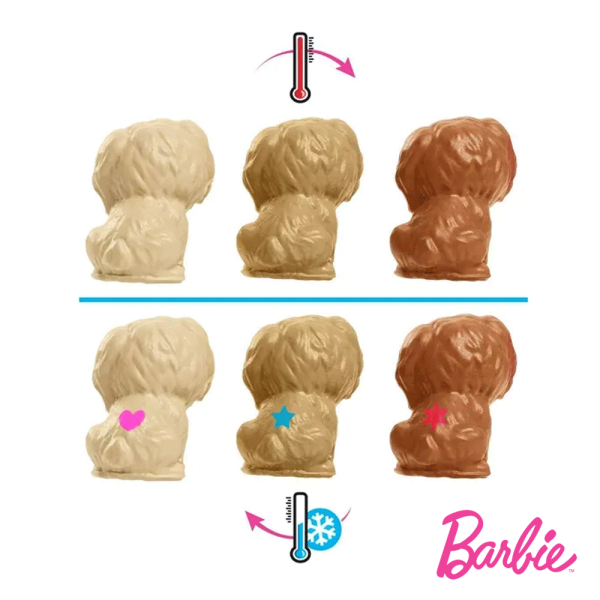Barbie e Cachorrinhos Recém-Nascidos Autobrinca Online