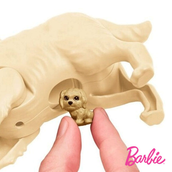 Barbie e Cachorrinhos Recém-Nascidos Autobrinca Online