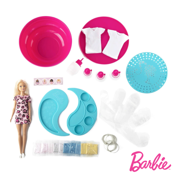 Barbie Tie Dye Criador de Corantes Autobrinca Online
