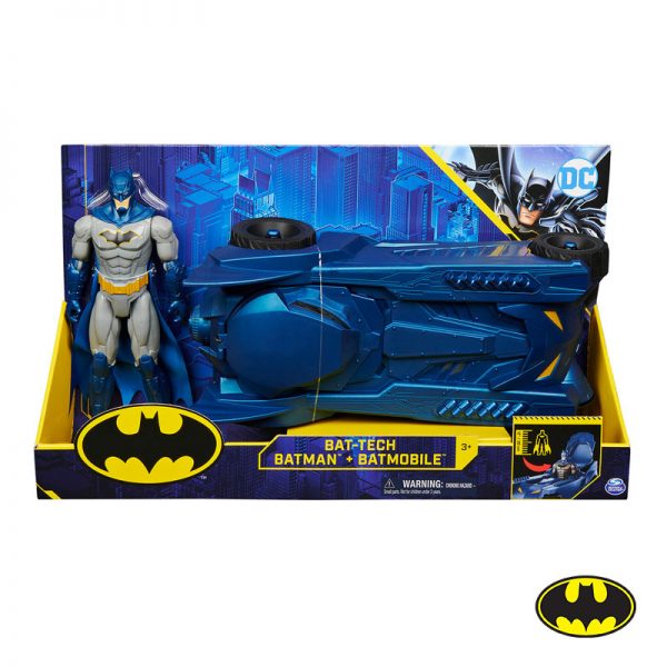 Batman – Batmobile c/ Figura XL