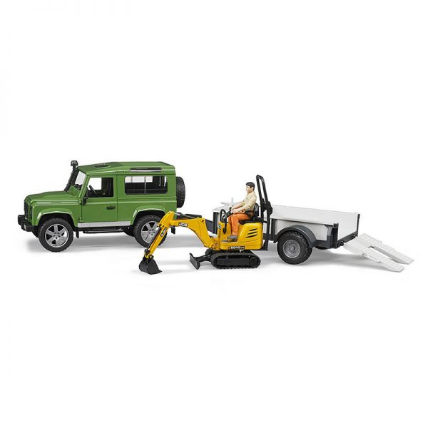 Land Rover Defender c/ Reboque e CAT Autobrinca Online