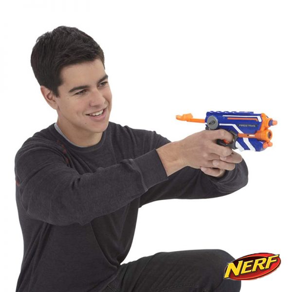 Nerf Elite FireStrike Azul Autobrinca Online