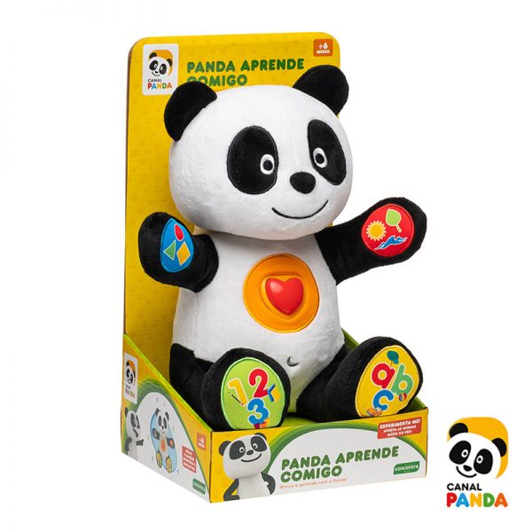 Panda – Peluche Aprende Comigo Autobrinca Online