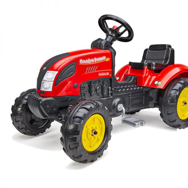 Trator Country Farmer Vermelho c/ Reboque Autobrinca Online