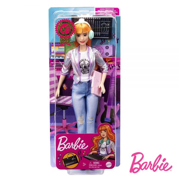Barbie Produtora Musical Cabelo Ruivo