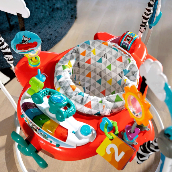 Baloiço Saltitão Baby Einstein Ocean Explorers Airplane Adventure Autobrinca Online