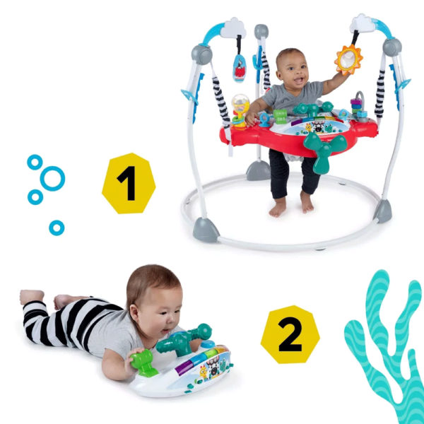 Baloiço Saltitão Baby Einstein Ocean Explorers Airplane Adventure Autobrinca Online