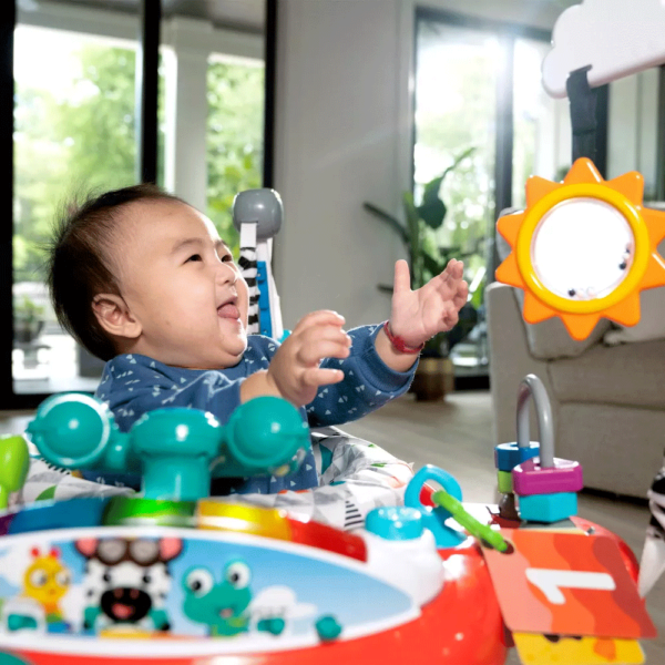 Baloiço Saltitão Baby Einstein Ocean Explorers Airplane Adventure Autobrinca Online