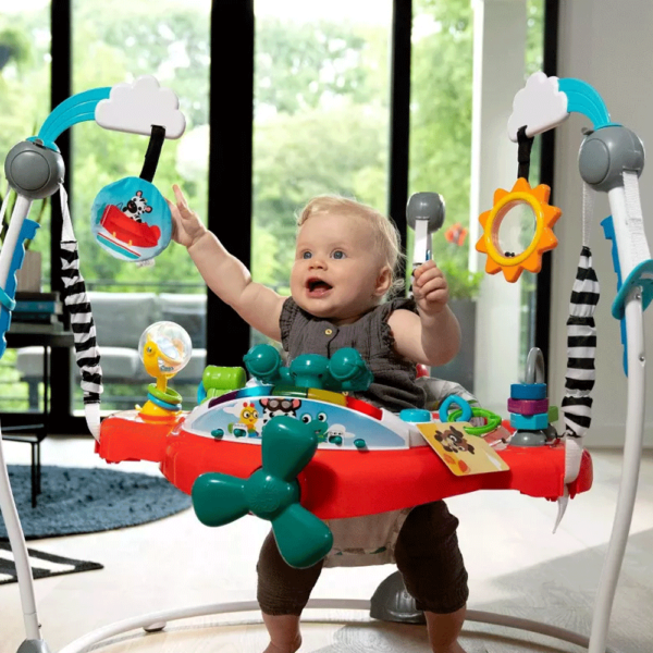 Baloiço Saltitão Baby Einstein Ocean Explorers Airplane Adventure Autobrinca Online