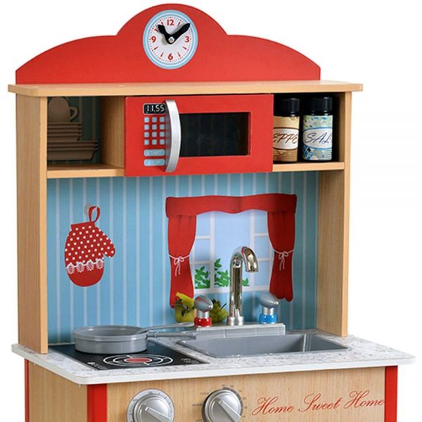 Cozinha Home Sweet Home em Madeira Autobrinca Online