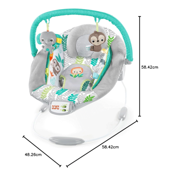 Espreguiçadeira Bright Starts Jungle Vines Autobrinca Online