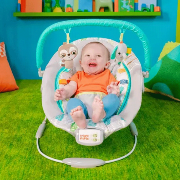 Espreguiçadeira Bright Starts Jungle Vines Autobrinca Online