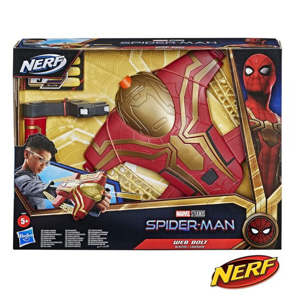 Lançador Nerf Web Bolt Spider-Man