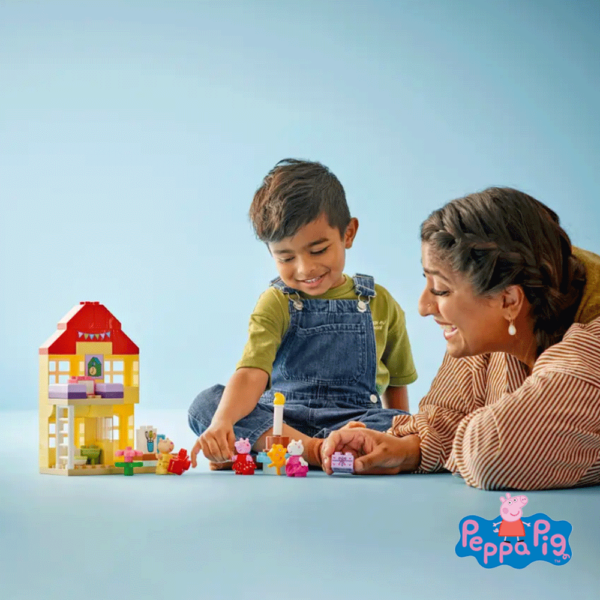 LEGO Duplo Casa Aniversário Peppa Pig 10433 Autobrinca Online