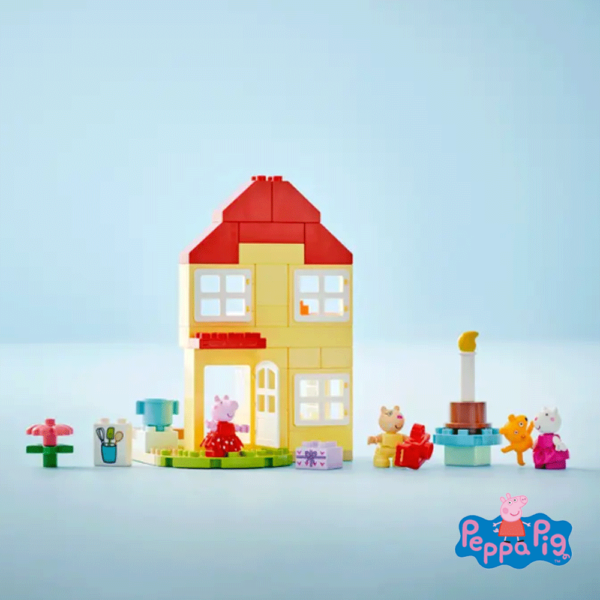 LEGO Duplo Casa Aniversário Peppa Pig 10433 Autobrinca Online