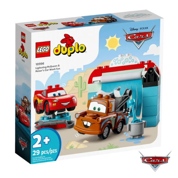 Lego Duplo Divertida Lavagem de Carros Faísca McQueen 10996 Autobrinca Online