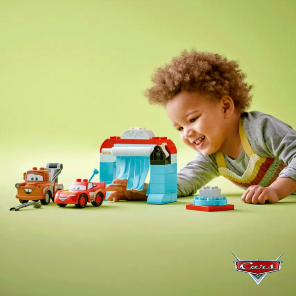 Lego Duplo Divertida Lavagem de Carros Faísca McQueen 10996 Autobrinca Online