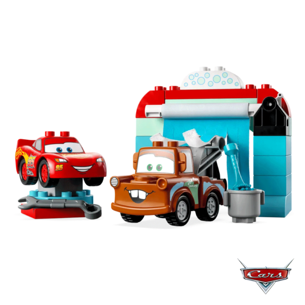 Lego Duplo Divertida Lavagem de Carros Faísca McQueen 10996 Autobrinca Online