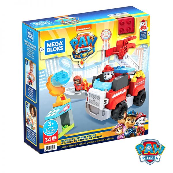 Mega Bloks – Carro dos Bombeiros Patrulha Pata Autobrinca Online