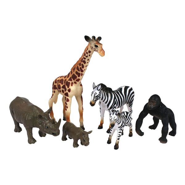 Pack Figuras de Animais da Selva